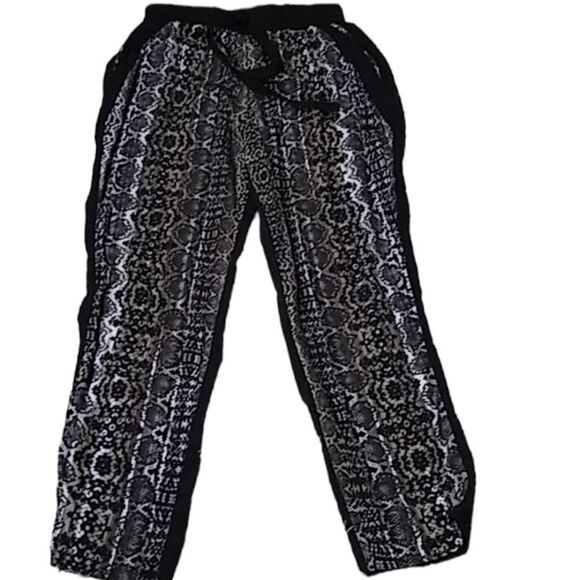 Kenneth Cole snakeprint joggers M - Picture 1 of 6